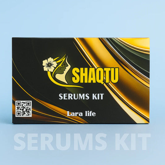 Shaqtu Serums Kit โ 4 Serums for Brightening, Anti-Aging, Vitamin-C and Hydration